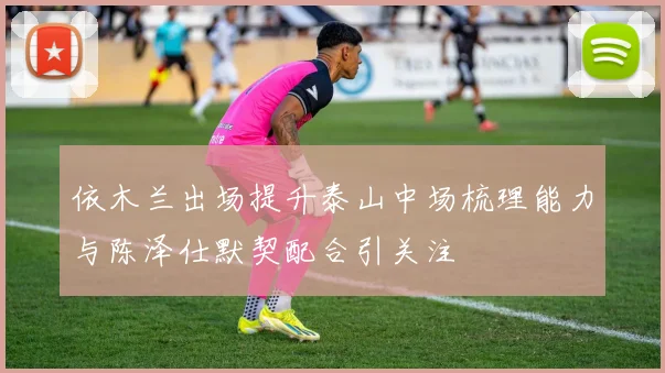 依木兰出场提升泰山中场梳理能力与陈泽仕默契配合引关注